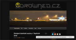 Desktop Screenshot of drowned.cz